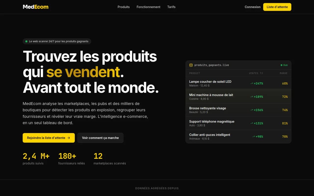 MedEcom — Voir l'étude de cas